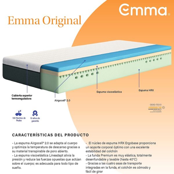 Colchón EMMA ORIGINAL - Imagen 3